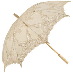 Heidi Lace Wedding Parasol