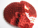 Ophelia Fancy Heart Sequinned Red Nipple Pasties