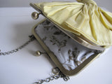 Flower Girl Bow Bag - Baby Yellow