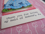 Maid of Honour Card - Thank You