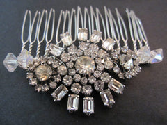 Crystal & Rhinestone Hair Comb