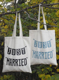 Just Married Tote Bag