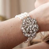 Chez Bec Sophia II Vintage Pearl Bracelet