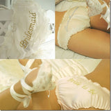 Ell & Cee Just Married Silk Knicker