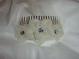 Ava Trio Beaded Hair Comb